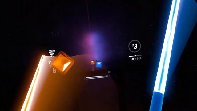 Blinding lights - The Weekend → Beat Saber смотреть онлайн