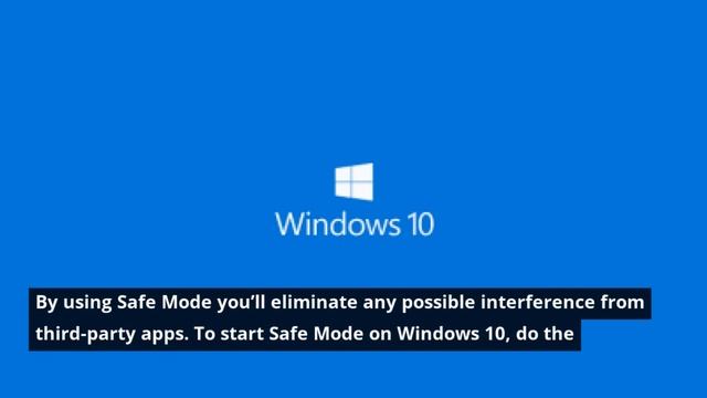 Fix corrupted system files on Windows 10 смотреть онлайн