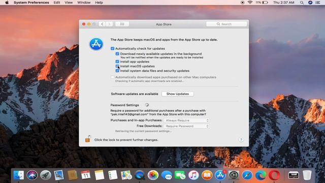 How To Enable or Disable Auto Update On macOS смотреть онлайн