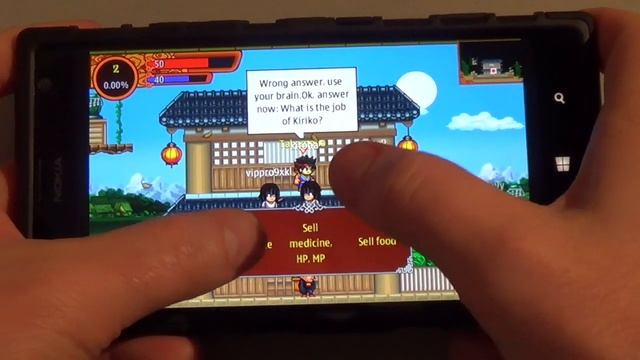 Ninja School: Windows Phone Gameplay смотреть онлайн