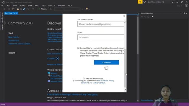 Cara Instal VB.Net (Visual Studio 2013 Comunity) Terbaru 2020 Paling Mudah смотреть онлайн
