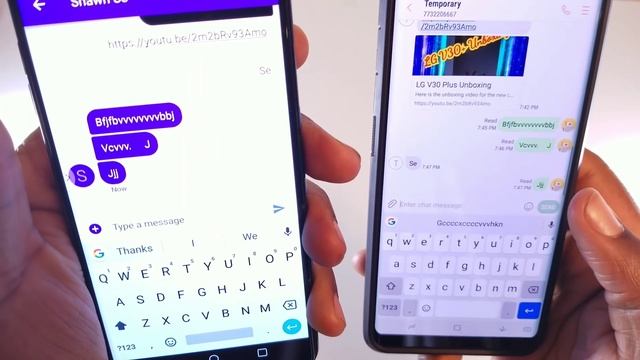 Android Messages vs Samsung Messages (RCS) смотреть онлайн
