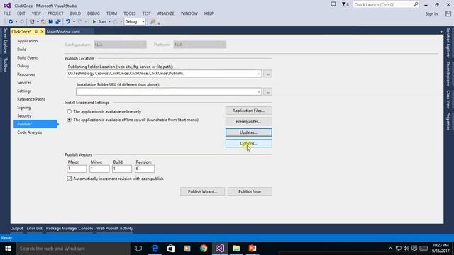 Publish: How to publish windows app in Visual Studio смотреть онлайн
