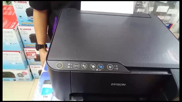 แนะนำการโหลดหมึก และ ติดตั้ง Wifi Epson L3150 смотреть онлайн