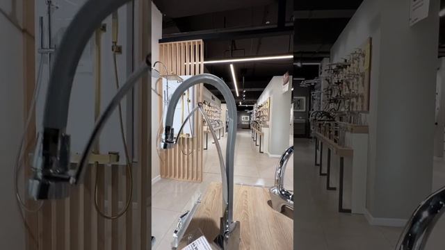 Смеситель для кухонной мойки «Paini» Hybrid HKCR557TKKM хром/серый смотреть онлайн