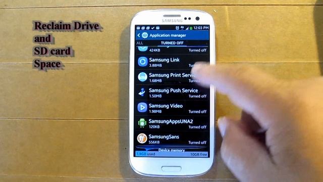 Reclaim Drive and SD Card Space for Samsung Android Cell phones like galaxy S models смотреть онлайн