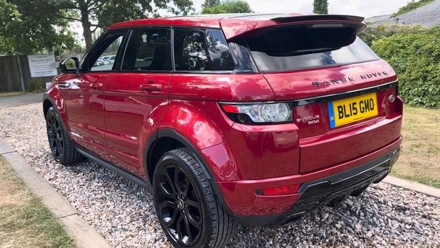 2015/15 Firenze Red Range Rover Evoque 2.2 SD4 Dynamic Black Design Pack Wing Backed Sport Seats смотреть онлайн