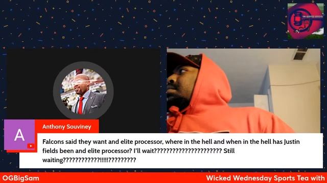 Wicked Wednesday Sports Tea - Falcons Free Agents & Justin Fields смотреть онлайн