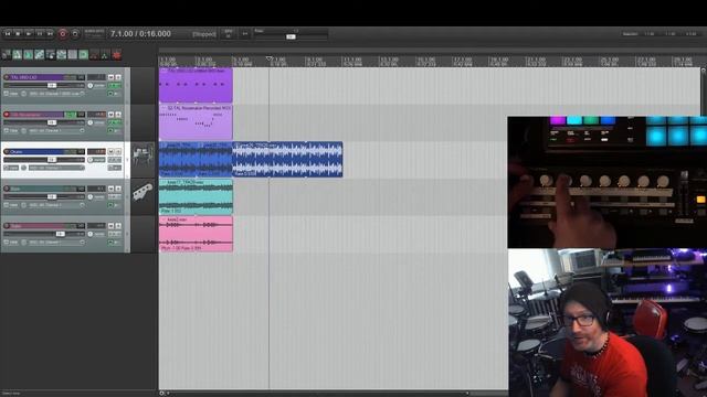 Reaper - Behringer X-Touch Mini as midi control surface MOUSELESS WORKFLOW Part 4 смотреть онлайн