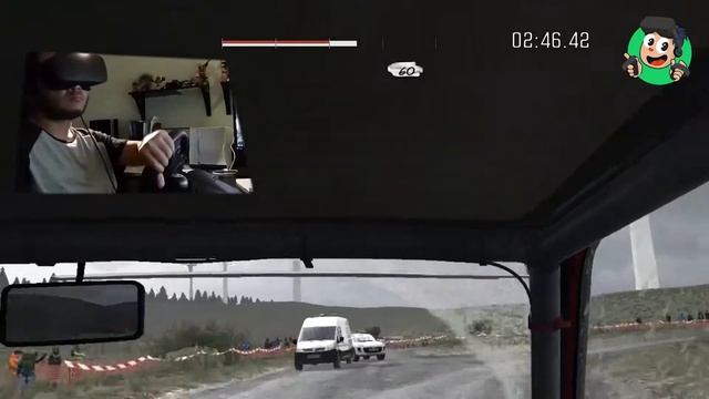 Test Dirt Rally with Logitech Driving Force GT смотреть онлайн