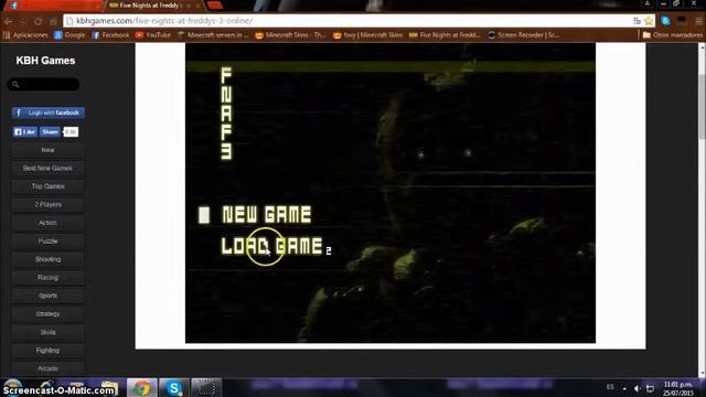 Tutorial Como Jugar Five Nights At Freddy`s 3 sin descargar смотреть онлайн