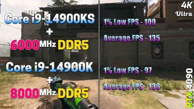Core i9 14900KS + 6000MHz DDR5 vs Core i9 14900K + 8000MHz DDR5 | Which is More Justified? смотреть онлайн