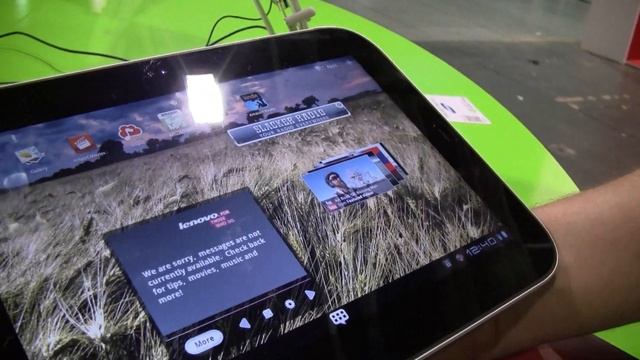 Lenovo IdeaPad K1 Tablet mit Android Honeycomb & Tegra 2 auf der IFA 2011 смотреть онлайн