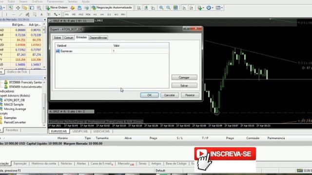 ROBÔ OPÇÕES BINÁRIAS - COMO INSTALAR O DLL (PARTE 3.1) смотреть онлайн