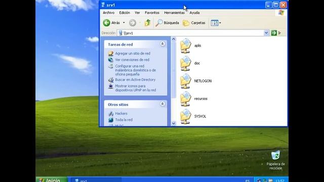 3 - DFS con Windows Server 2008. Verificación de carpetas compartidas en SRV1, SRV2 y SRV3 смотреть онлайн