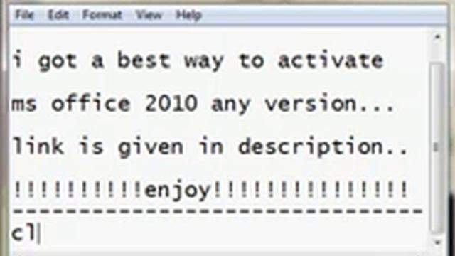 microsoft office 2010 activator 100% working + link смотреть онлайн