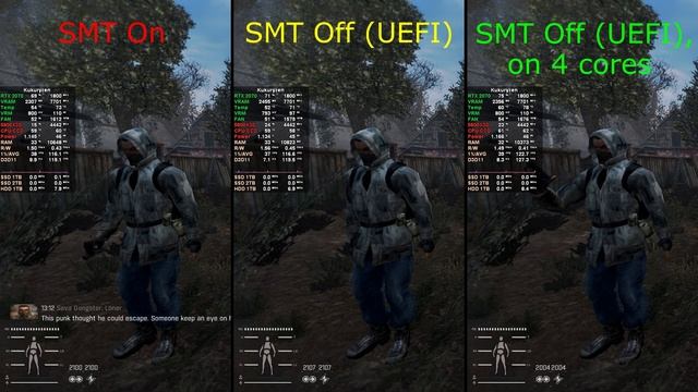 S.T.A.L.K.E.R. Anomaly G.A.M.M.A. | R7 5800X3D SMT On vs Off | Cordon смотреть онлайн