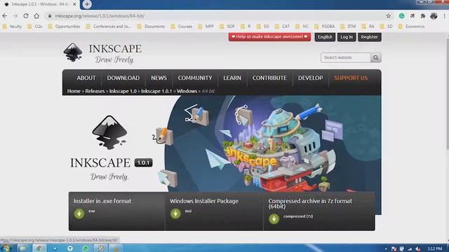Inkscape Installation смотреть онлайн