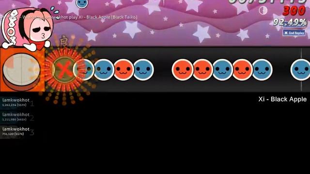 Osu - Black Apple [Black Taiko] смотреть онлайн