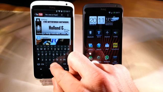 Using NFC / Android Beam to send/receive a YouTube video between a HTC One X+ Plus and a HTC One X смотреть онлайн