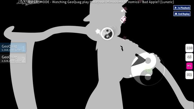 [osu!] Masayoshi Minoshima ft. nomico - Bad Apple!! (GeoQuag) смотреть онлайн