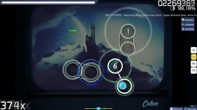[osu!] MitiS - Open Window (feat. Anna Yvette) [Collab] Full Combo смотреть онлайн