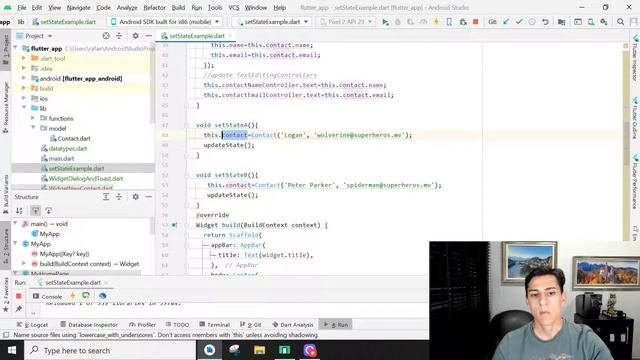 Flutter: setState() - A simple manner to update your widget values смотреть онлайн