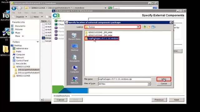 CA APM r9.7: Install Introscope Workstation on Windows смотреть онлайн