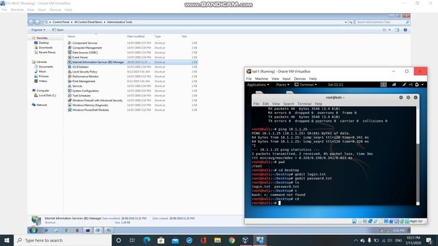 Brute force attack on FTP site using Kali смотреть онлайн