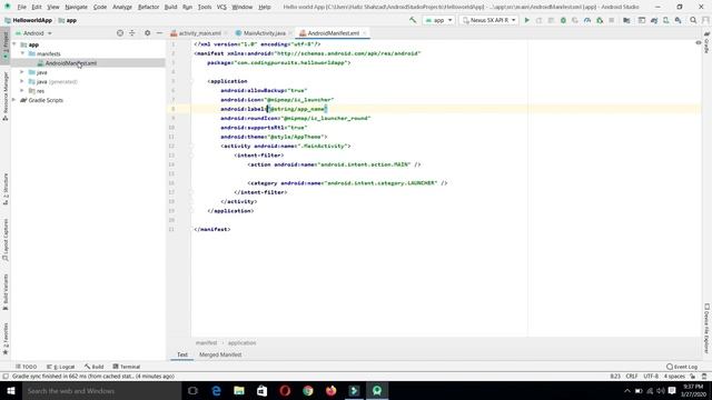 Android Studio Tour - 04 - Android Development Tutorial for Beginners | Coding Pursuits смотреть онлайн