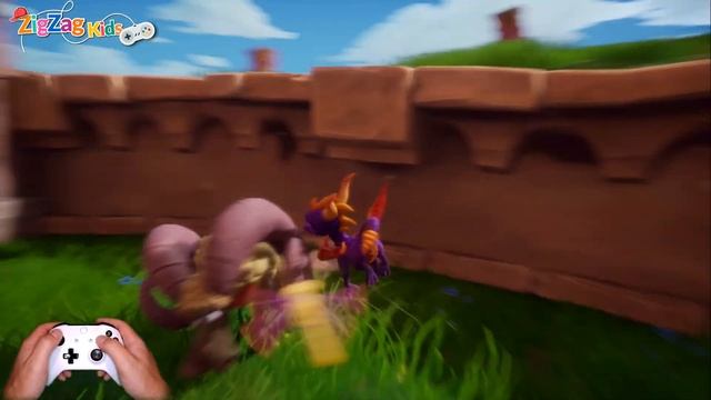 Spyro the Dragon | Serra de Pedra | Episode 1 | ZigZag Kids HD смотреть онлайн
