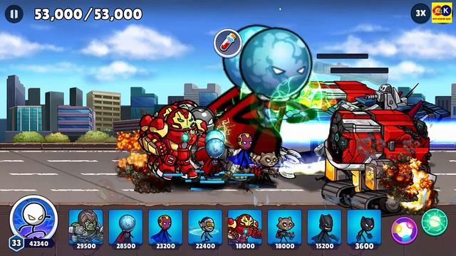 HERO Wars Super Stickman Defense #570 G4K Android Gameplay Walkthrough