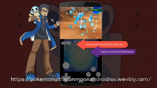 Pokémon Ultra Moon APK Download Android [Drastic 3DS Emulator]