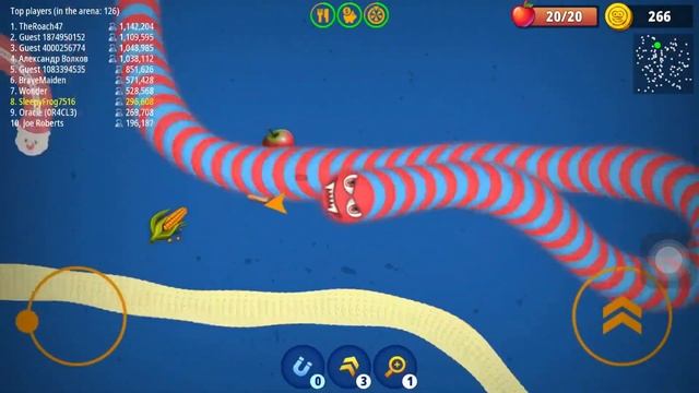 worms zone.io angry monster worm | angry monster worm gameplay | snake game 2023 | rắn săn mồi #ios смотреть онлайн