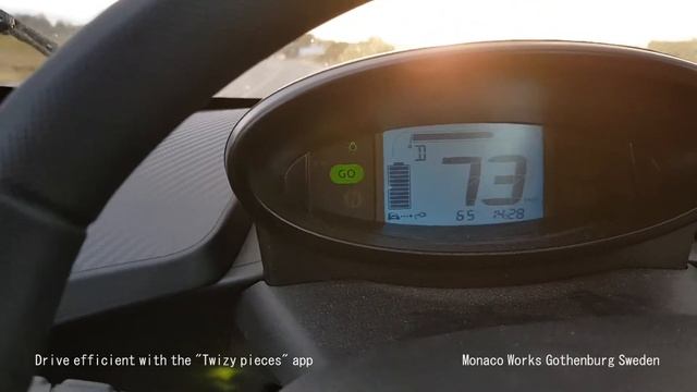 Keep your Twizy warm and drive efficient! смотреть онлайн