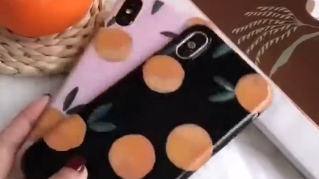 Orange Glass Smooth Surface Phone Case Back Cover for iPhone X/8 Plus/8/7 Plus/7/6 Plus/6s Plus/6 смотреть онлайн