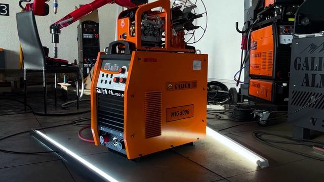 Обзор новых сварочных аппаратов GALICH MIG 500G, 350GW смотреть онлайн