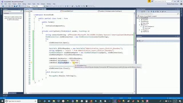 CSharp - WindowsForms - ComboBox - Fill ComboBox using DataTable or DataSet смотреть онлайн