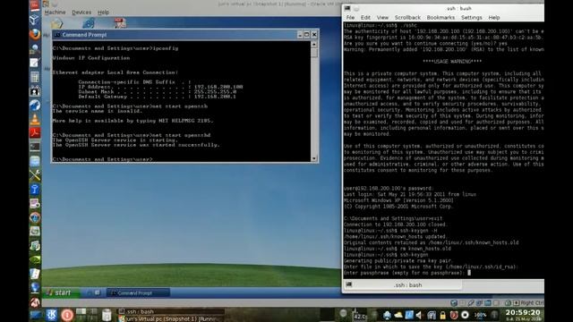 Authenticate ssh through keypair смотреть онлайн
