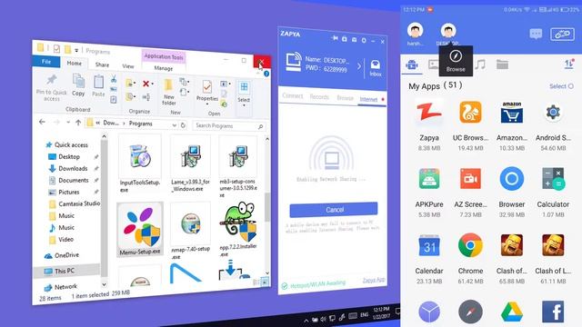 Transfer Files Up To 15MBps Between Android/ Windows/ Mac/ IOS смотреть онлайн