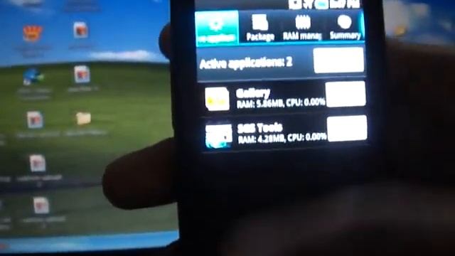 Live wallpapers and Task manager working on Samsung S8500 Wave! смотреть онлайн
