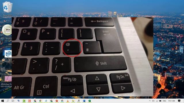 HOW TO TYPE @ ON LAPTOP IN 2021 смотреть онлайн