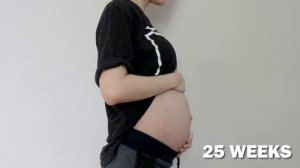 Pregnancy Transformation | Week By Week Progress