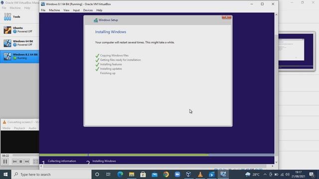 Install Windows 8.1 Pada Virtual Box смотреть онлайн