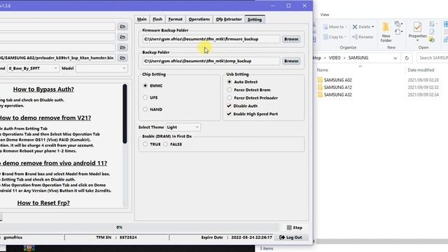 Samsung A32/A02/A12 Frp Remove By TFM Tool Pro