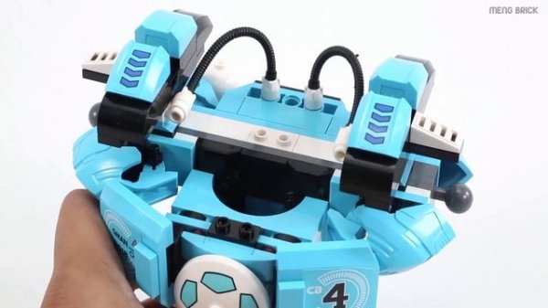 Lego China Enlighten 3006 Super Soccer Defense Emergency - MengBrick Build