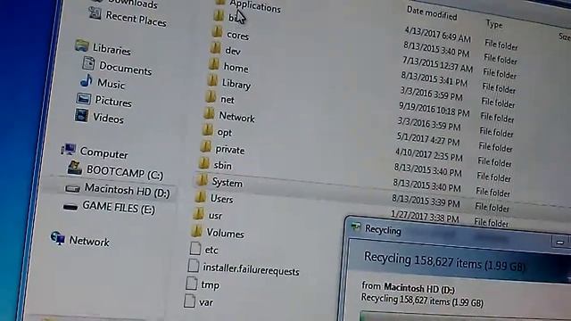 in the middle of killing mac os x on windows boot camp at school смотреть онлайн