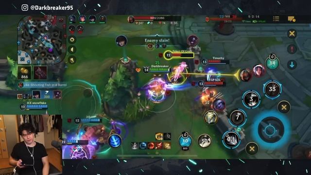WILD RIFT NEW LETHALITY JARVAN BUILD IS CRACKED смотреть онлайн
