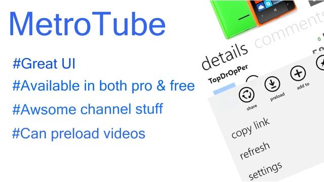Best youtube App for windows phone смотреть онлайн