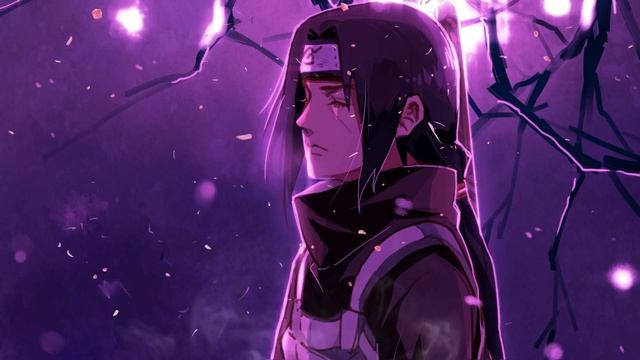 ITACHI AND PETALS LIVE WALLPAPER 4K смотреть онлайн